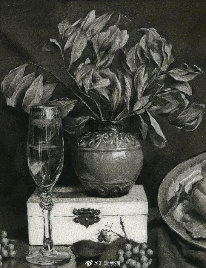 刘斌素描全过程,刘斌素描的技法