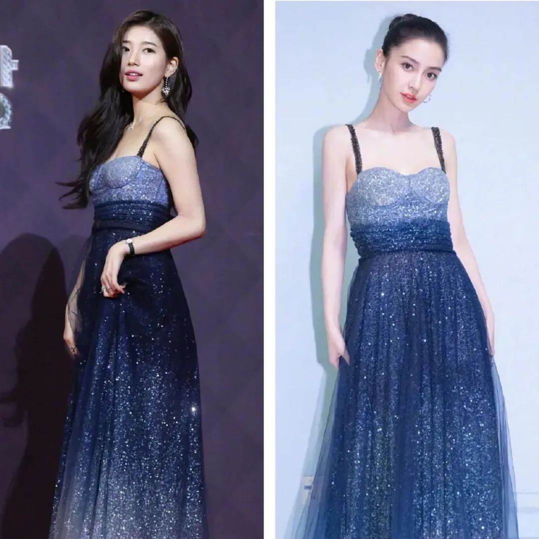 中韩女星撞衫只有林允儿能赢,中韩顶级仙女刘亦菲和孙艺珍撞衫