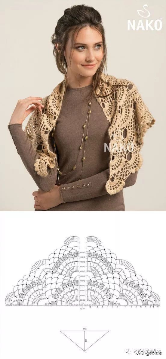 系一条三角围巾最迷人，忽冷忽热都能让你美上天！（附教程）