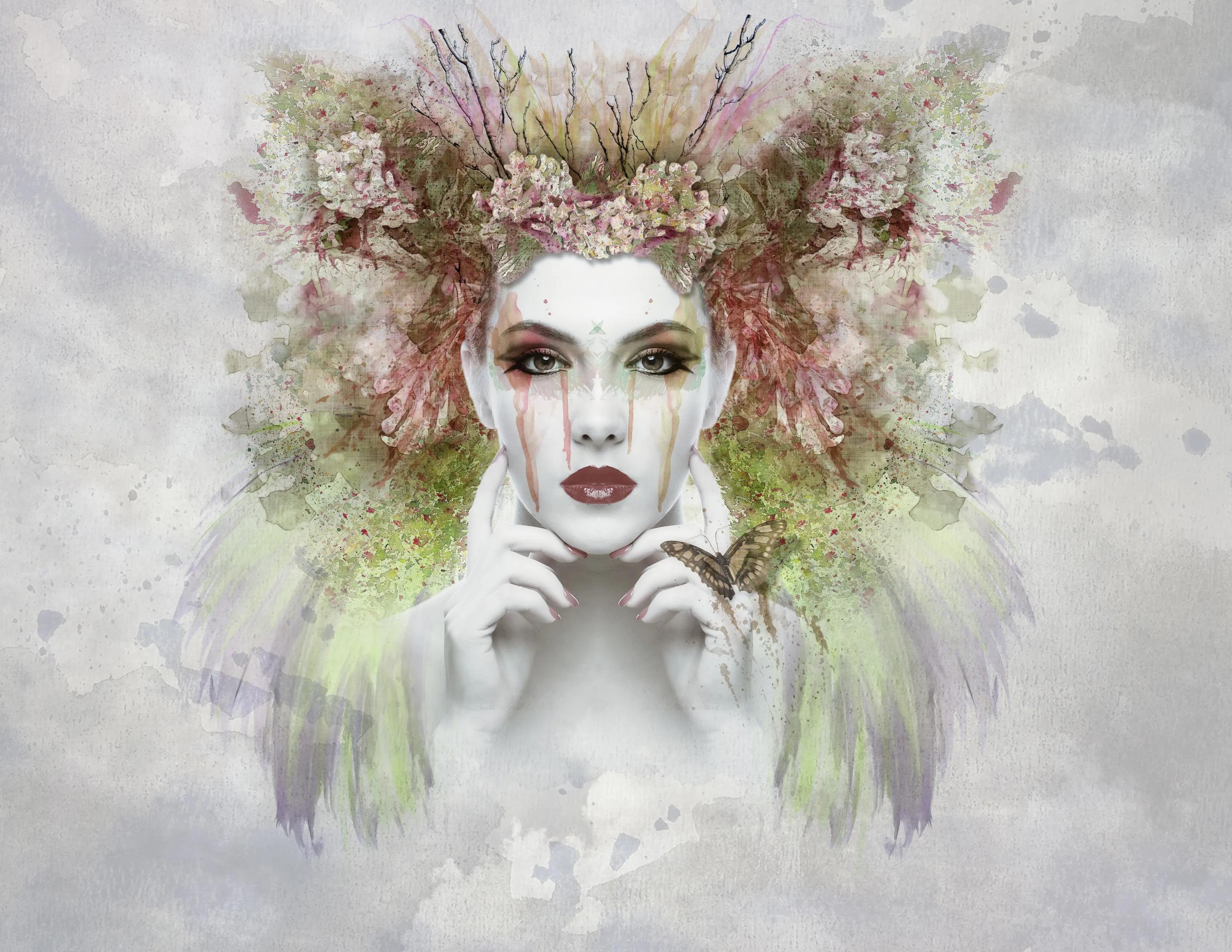 电脑壁纸超清极简风4k美女,超好看的4k美女壁纸图文