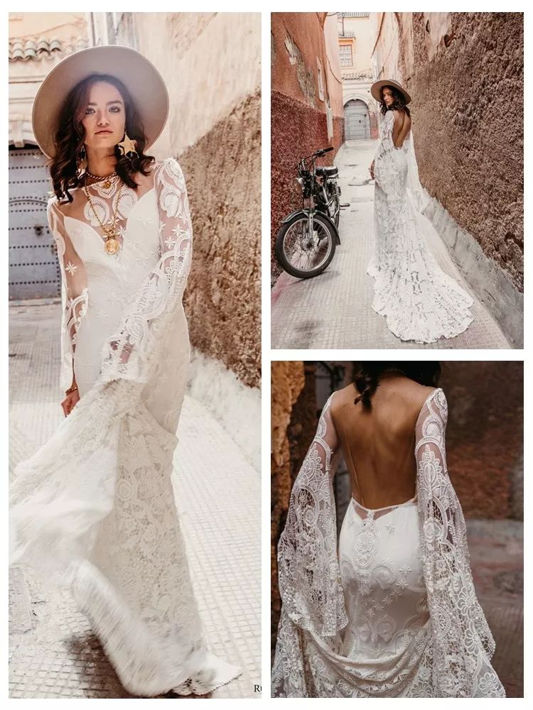 RuedeSeine2019最新“狂野的心”系列婚纱