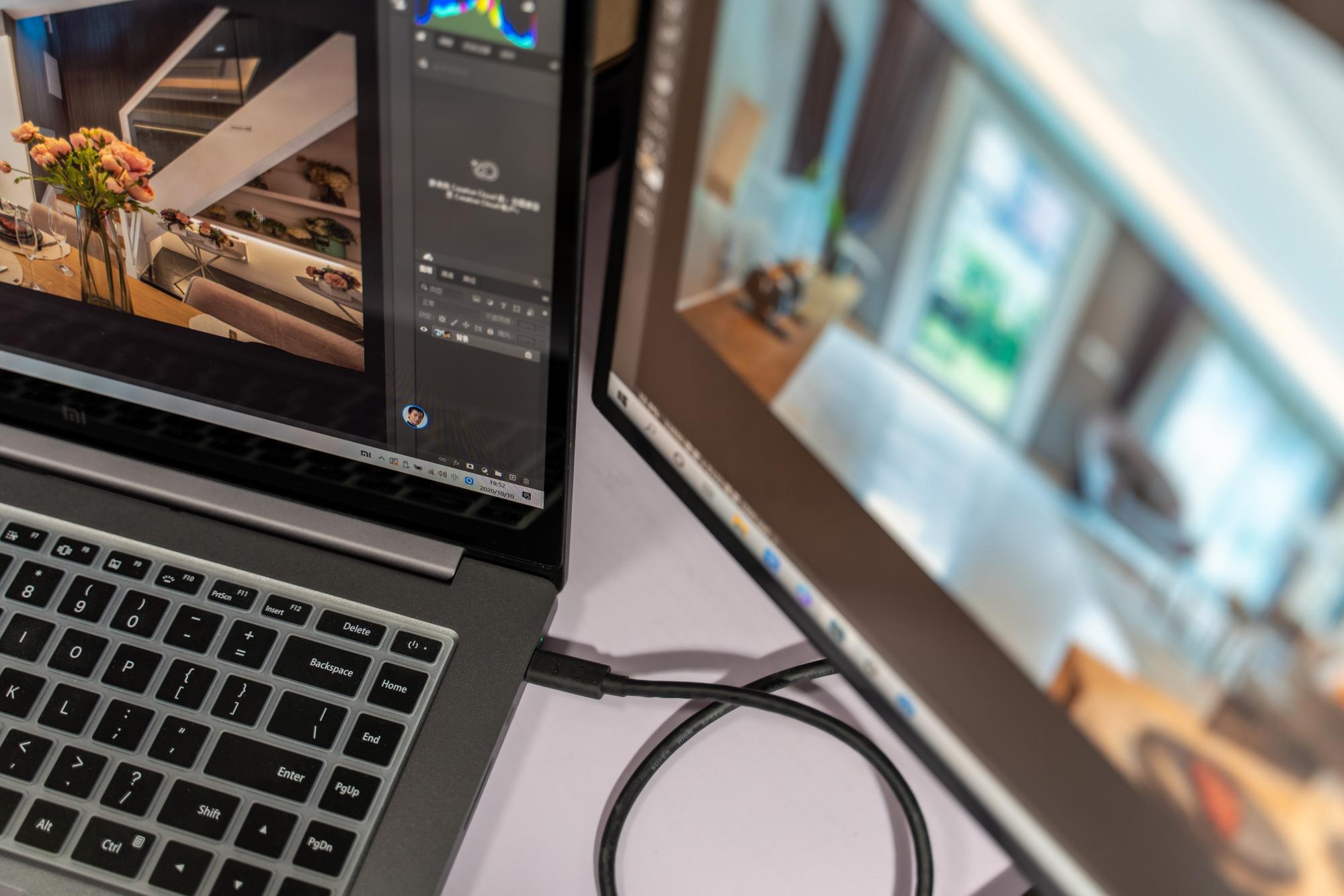 给笔记本电脑配的显示屏,飞利浦显示器哪款适合修图