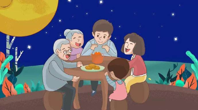 中秋节的来历和习俗,中秋节的来历和习俗幼儿动画