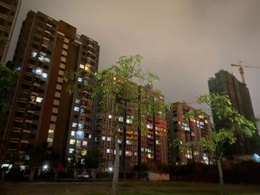 惠州大亚湾楼盘亮灯率,大亚湾鬼城亮灯率