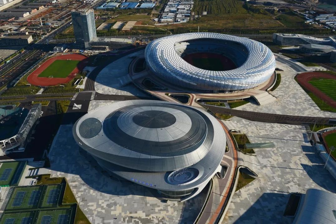 十年前的大连体育新城,大连南关岭体育新城