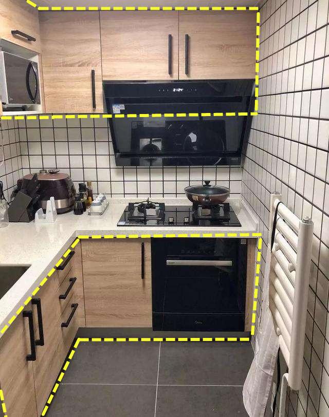 厨房吊柜收纳效果图及尺寸,厨房吊柜怎么收纳利用率高