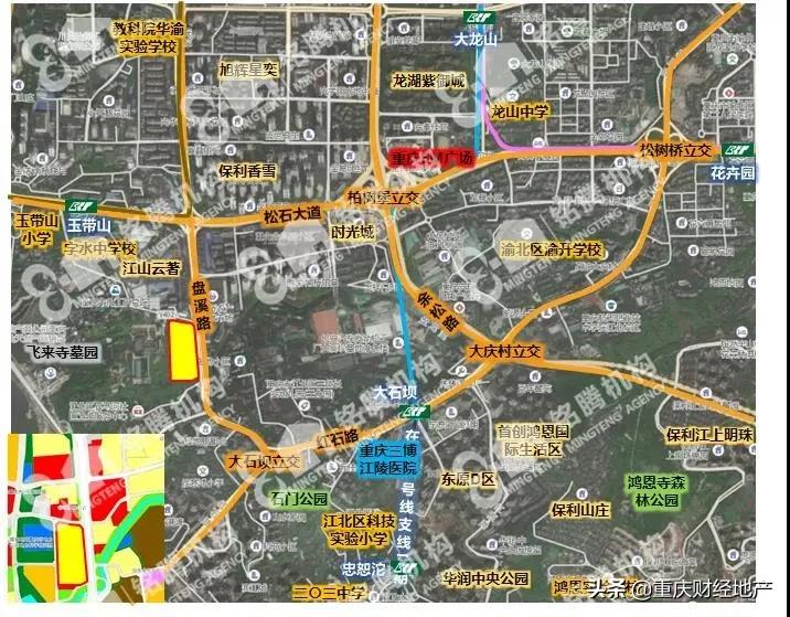 保利11894元/㎡拿下大石坝地块！李家沱现“史上最小地块”