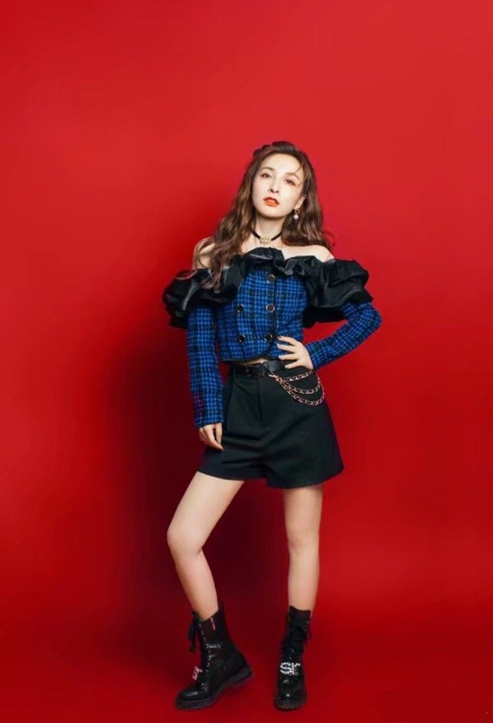 车晓最美的穿搭,车晓瘦