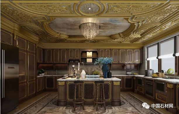 154平方米欧式轻奢风格装修效果图,欧式豪华装修效果图大全