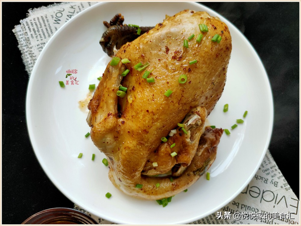 老公花80元买了只4斤重的鸡，往电饭煲里一扔，出锅后孩子没吃够