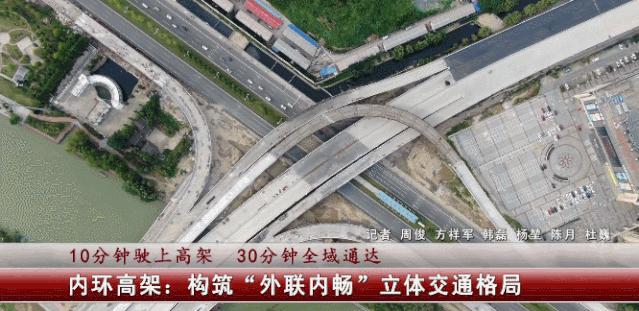 淮安内环高架开通仪式,淮安内环高架示意图