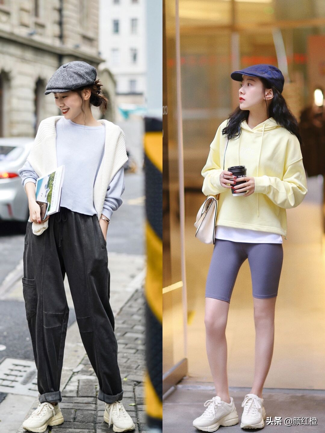 冬天卫衣这样穿既年轻又漂亮,卫衣是秋天里必不可少的穿搭