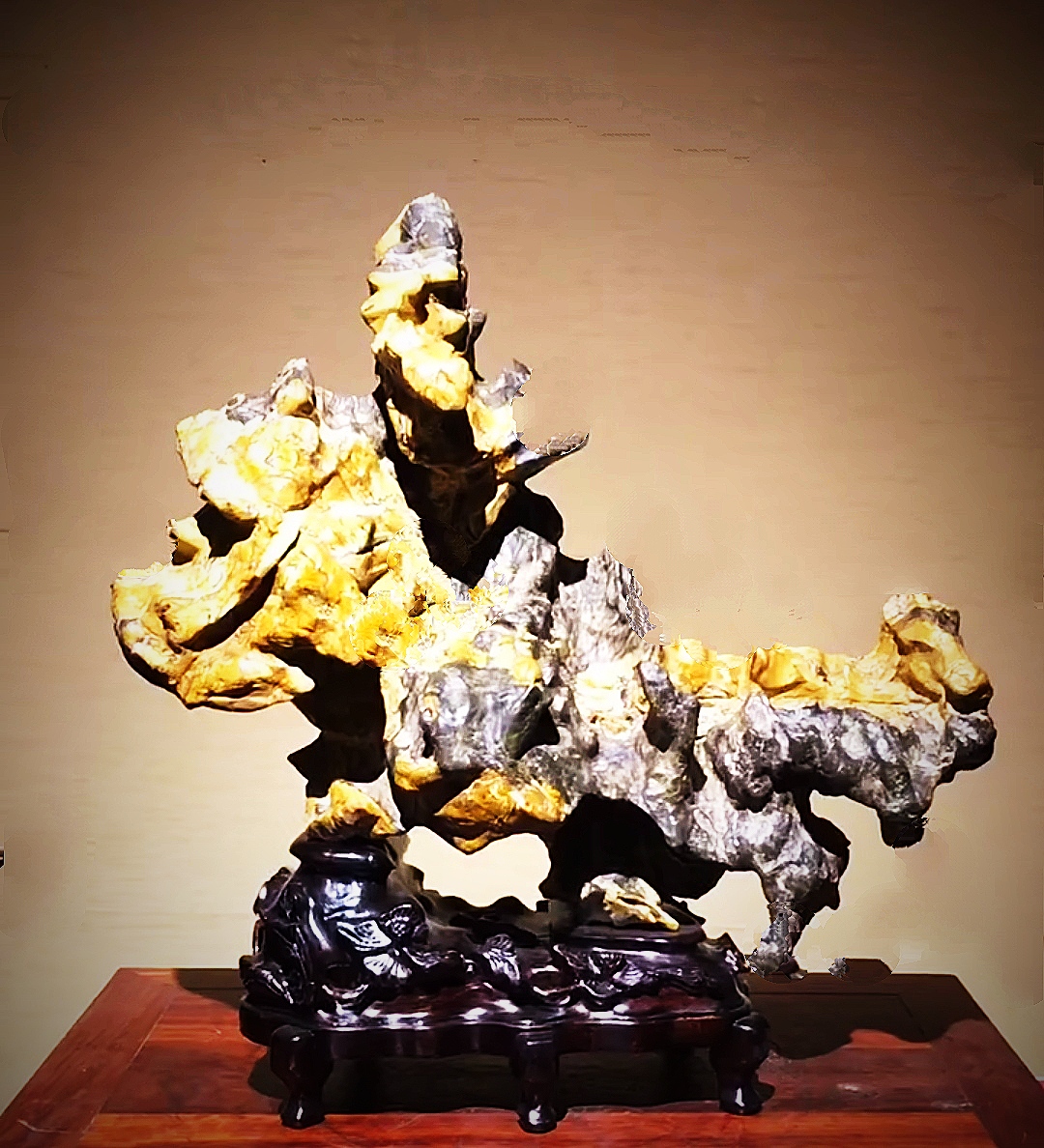 灵璧石做假有些什么方法,造假灵璧石