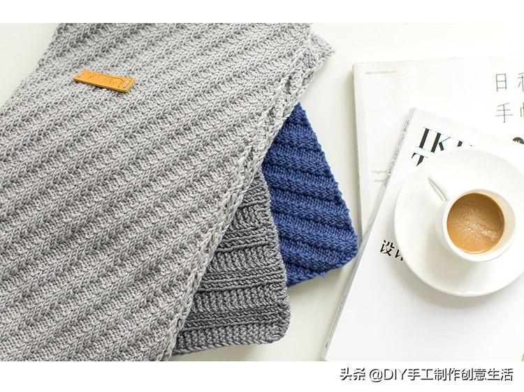 围巾的各种织法教程两面都一样,分享两款实用的围巾系法