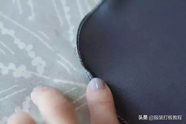 手工卷边教程,卷边教程薄款