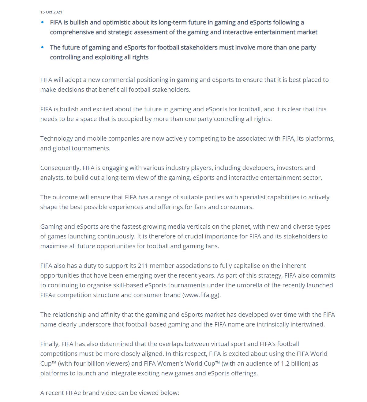 国际足联回应争议判罚,国际足联什么时候授权fifa