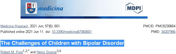 儿童双相情感障碍面临的挑战