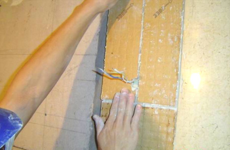 马赛克瓷砖铺贴洗手盆方法,马赛克铺贴手把手教程不怕你学会