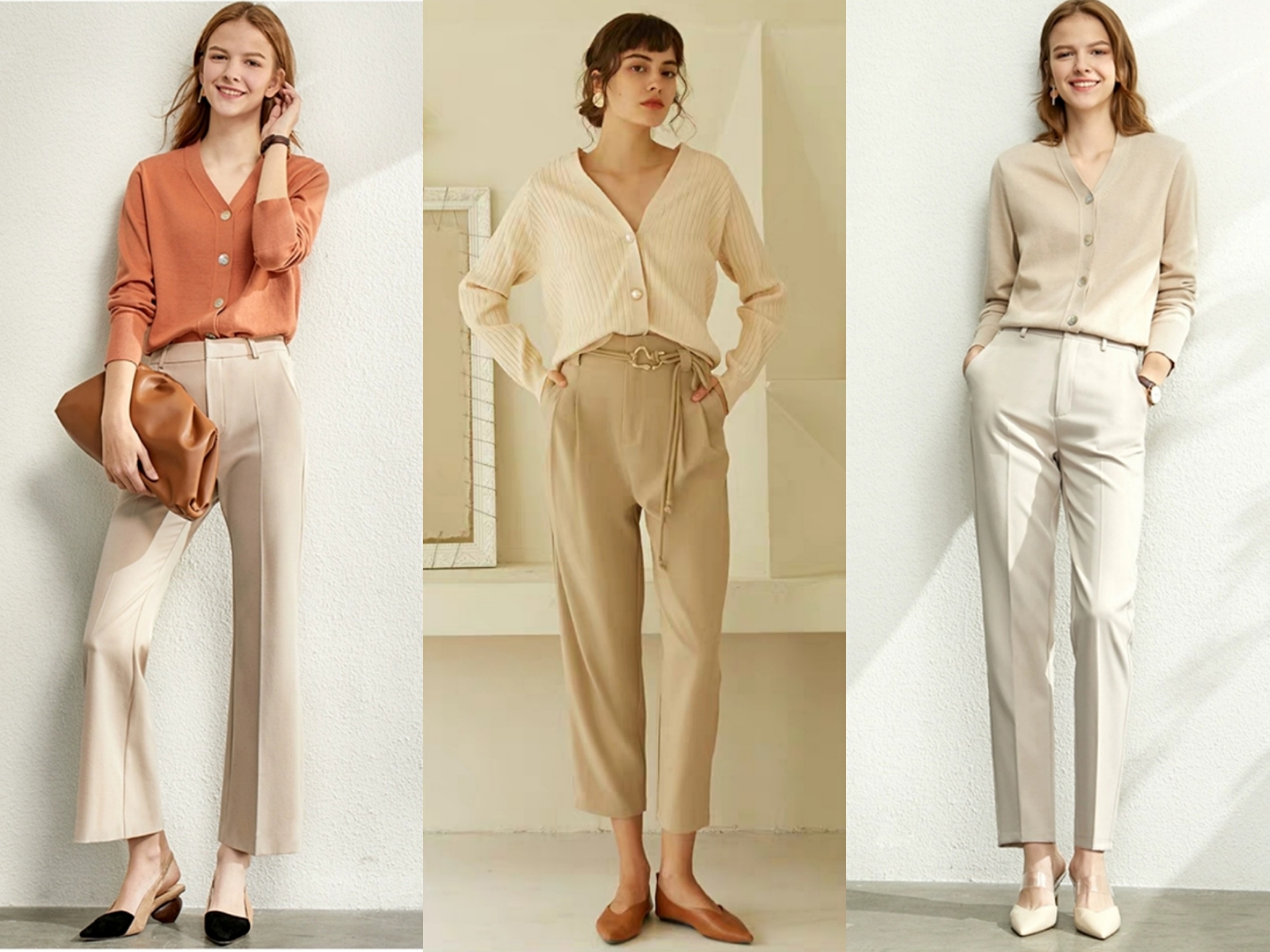 天气冷暖怎么穿衣服显瘦,天气越来越冷的穿衣搭配