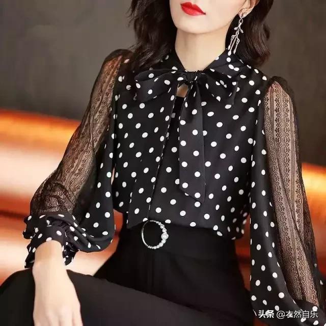 早春时尚雪纺衫,早春开始穿雪纺衫了洋气有女人味