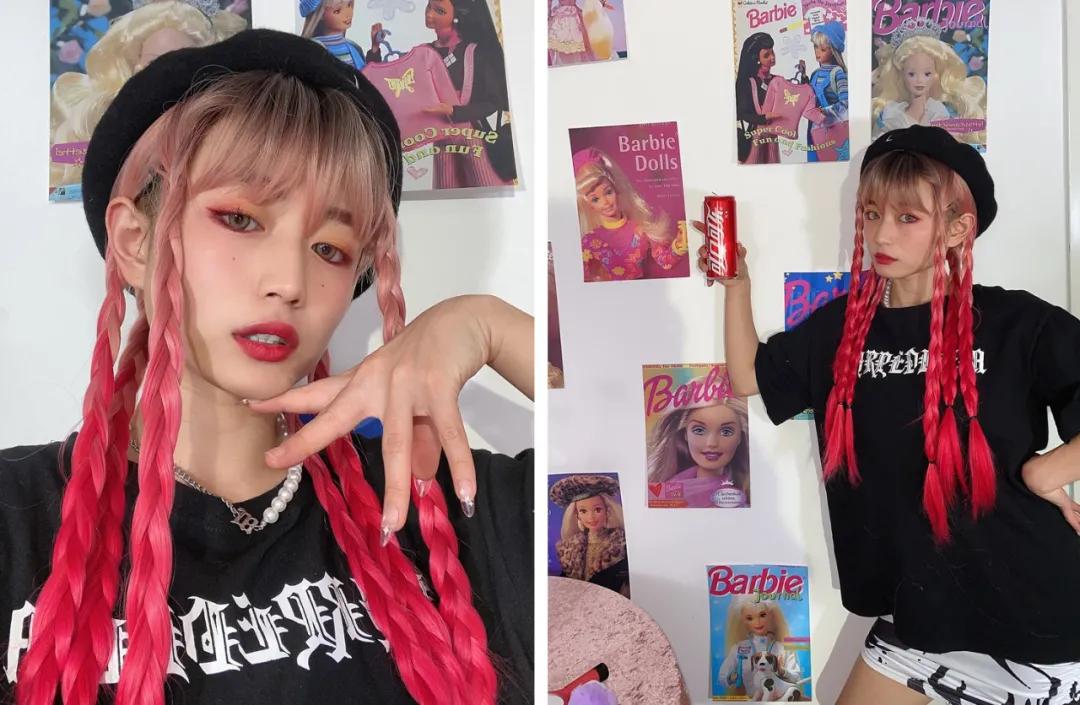 买100元之内的假发,几千元的假发实际效果