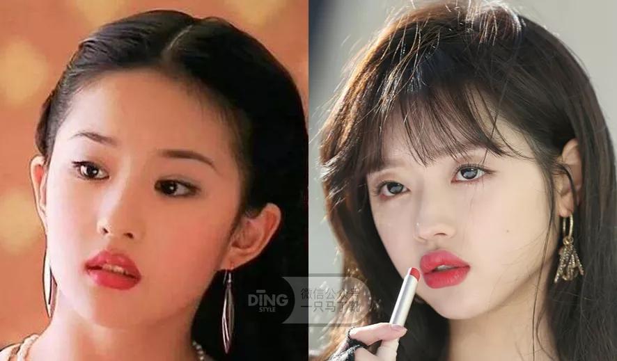 为什么有的人涂红色口红不好看,为什么有人涂口红显老气