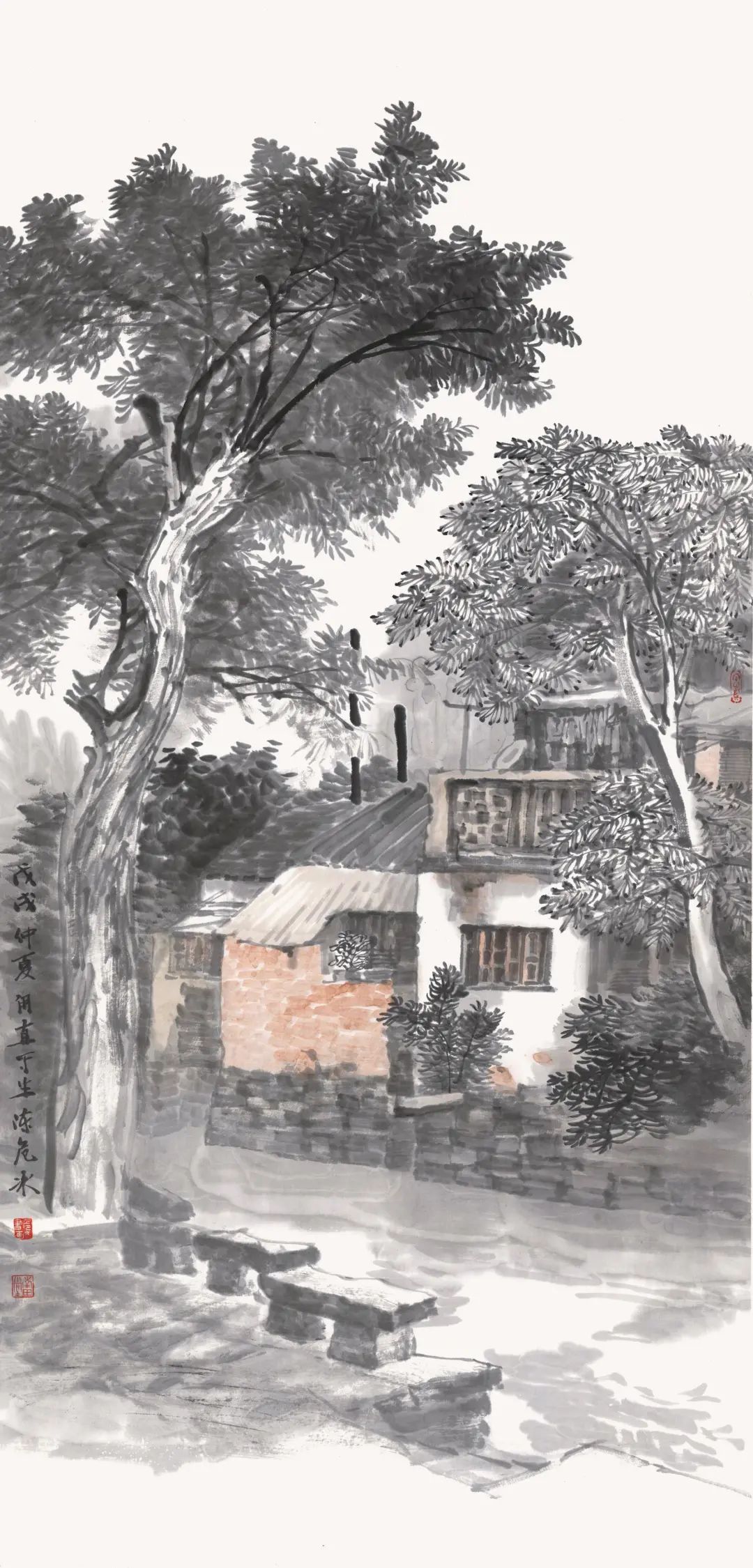 充满诗情画意的山水田园风光,慢慢体味令人陶醉的田园山水韵味