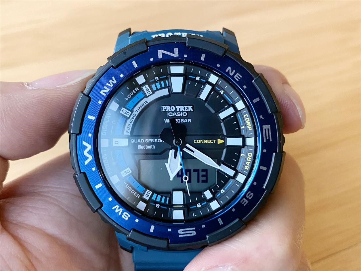 卡西欧protrek三重感应登山表prw-3500,卡西欧multibandprotrek