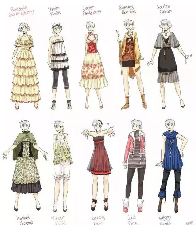 国外服装设计毕业作品图片,设计运动服装手绘简单图