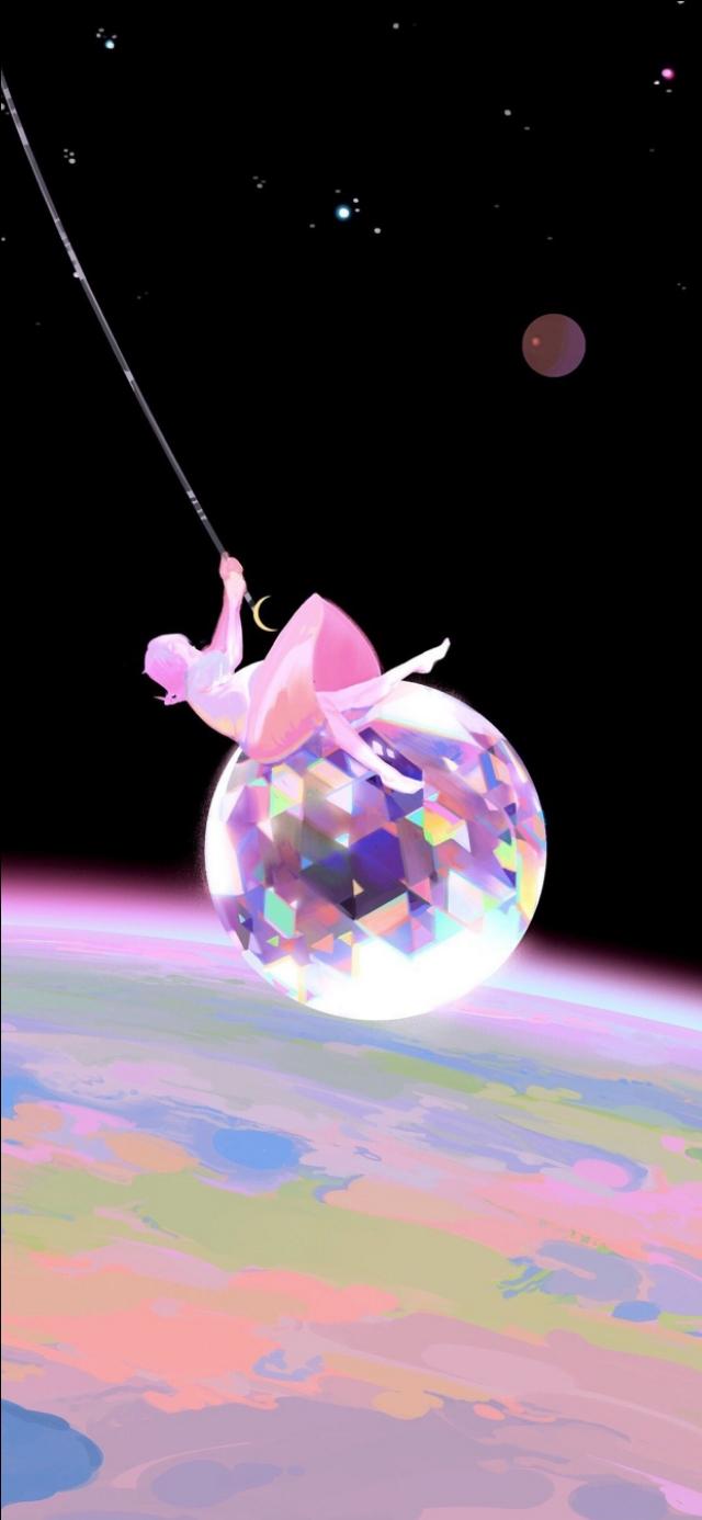 好看的挖孔屏壁纸华为手机,适合华为药丸挖孔屏的壁纸