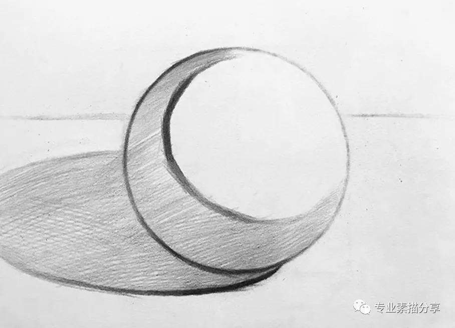 石膏几何体圆柱的画法,石膏几何体柱画法