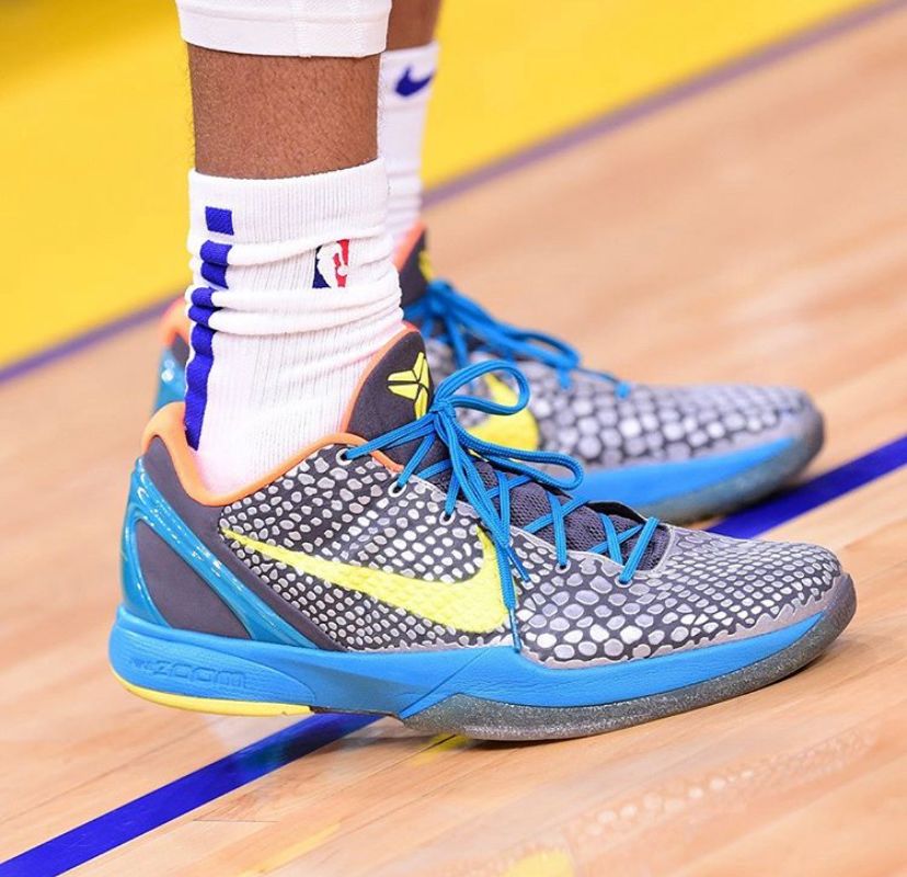 nba球星上脚球鞋塔克,nba鞋王塔克穿aj5