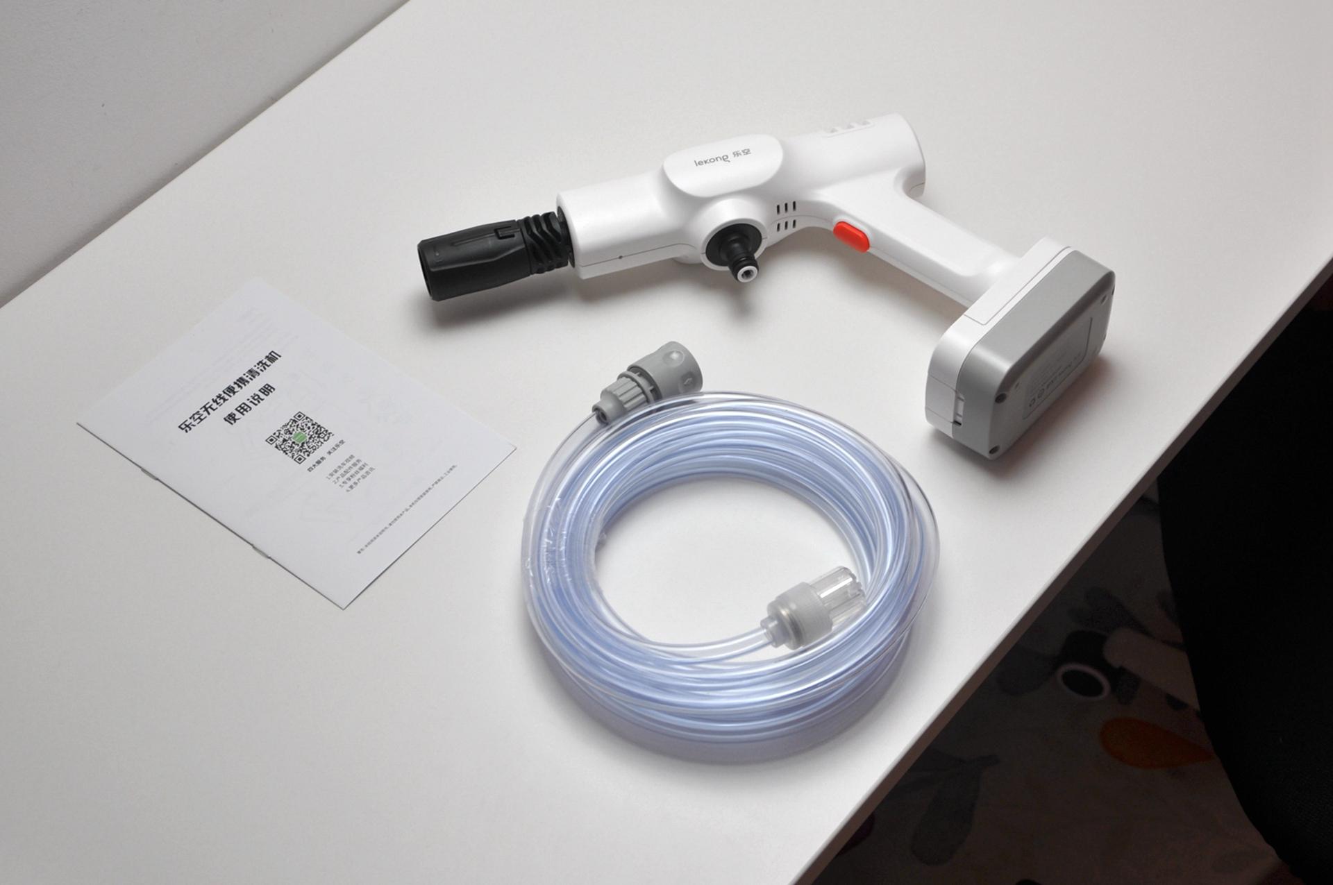 乐空40v高压无线洗车机,手持锂电池洗车机500左右