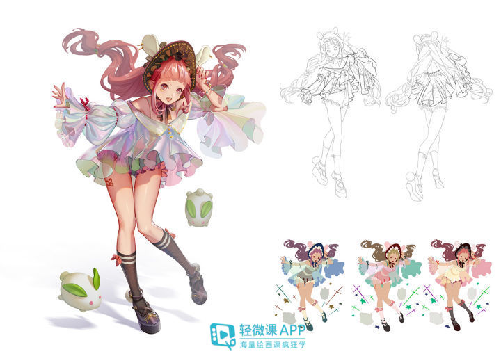 如何有效学习动漫手绘,手绘动漫人物教程零基础教学