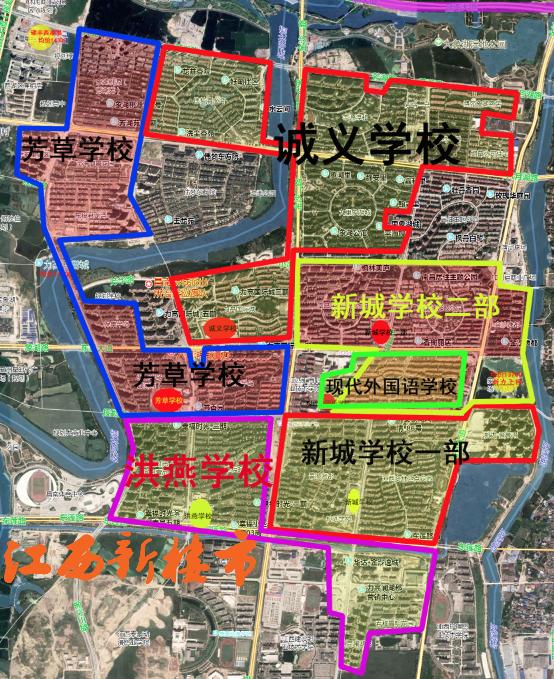 南昌学区划分详图,南昌经开区学区划分一览表小学