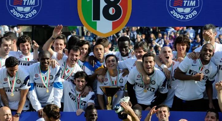 国米时隔几年意甲夺冠,国米问鼎意甲冠军