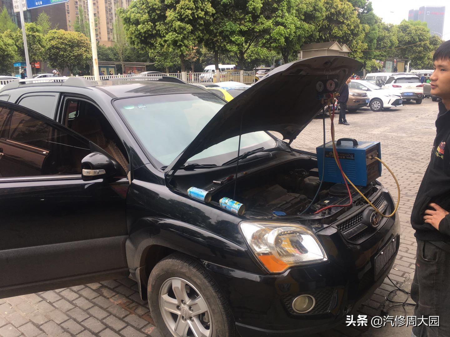 起亚狮跑空调系统进不去,起亚狮跑2.7空调不凉