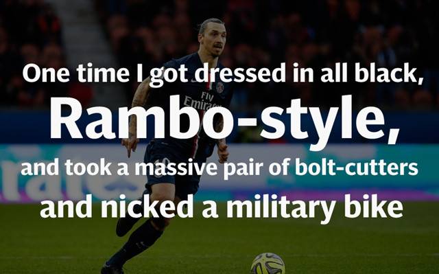 伊布霸气的言论,伊布最经典的时刻