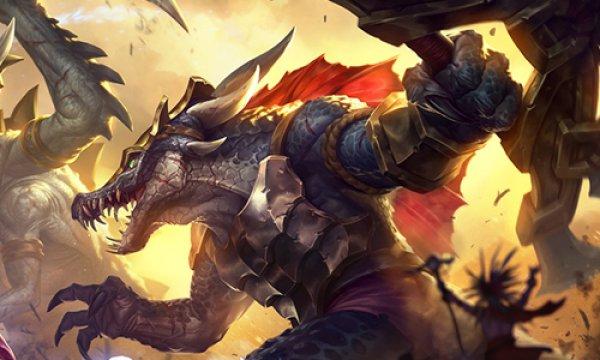 英雄联盟雷克顿鳄霸,英雄联盟雷克顿黯晶巨鳄