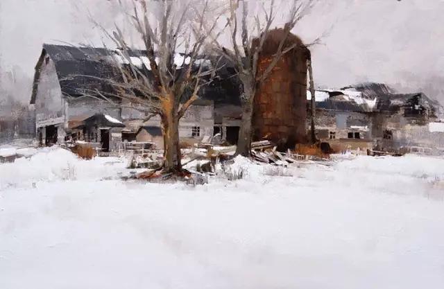 中俄友好美术作品,俄罗斯画家的油画艺术美到极致