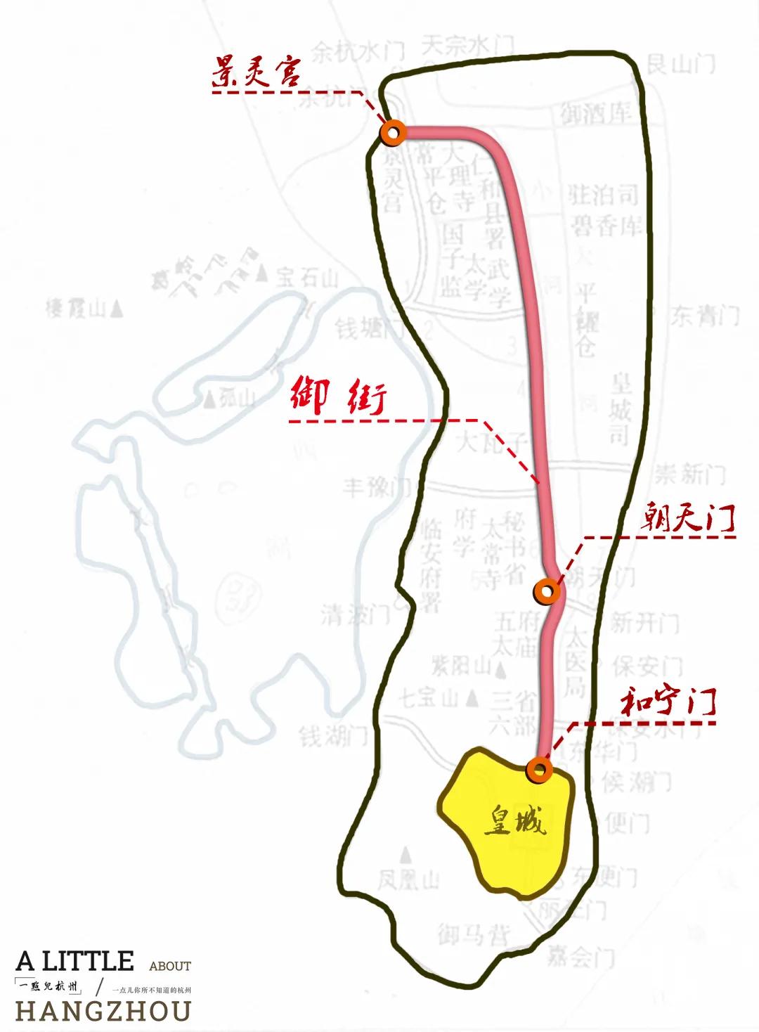 南宋御街商业管理公司,南宋御街与河坊街是一个地方吗