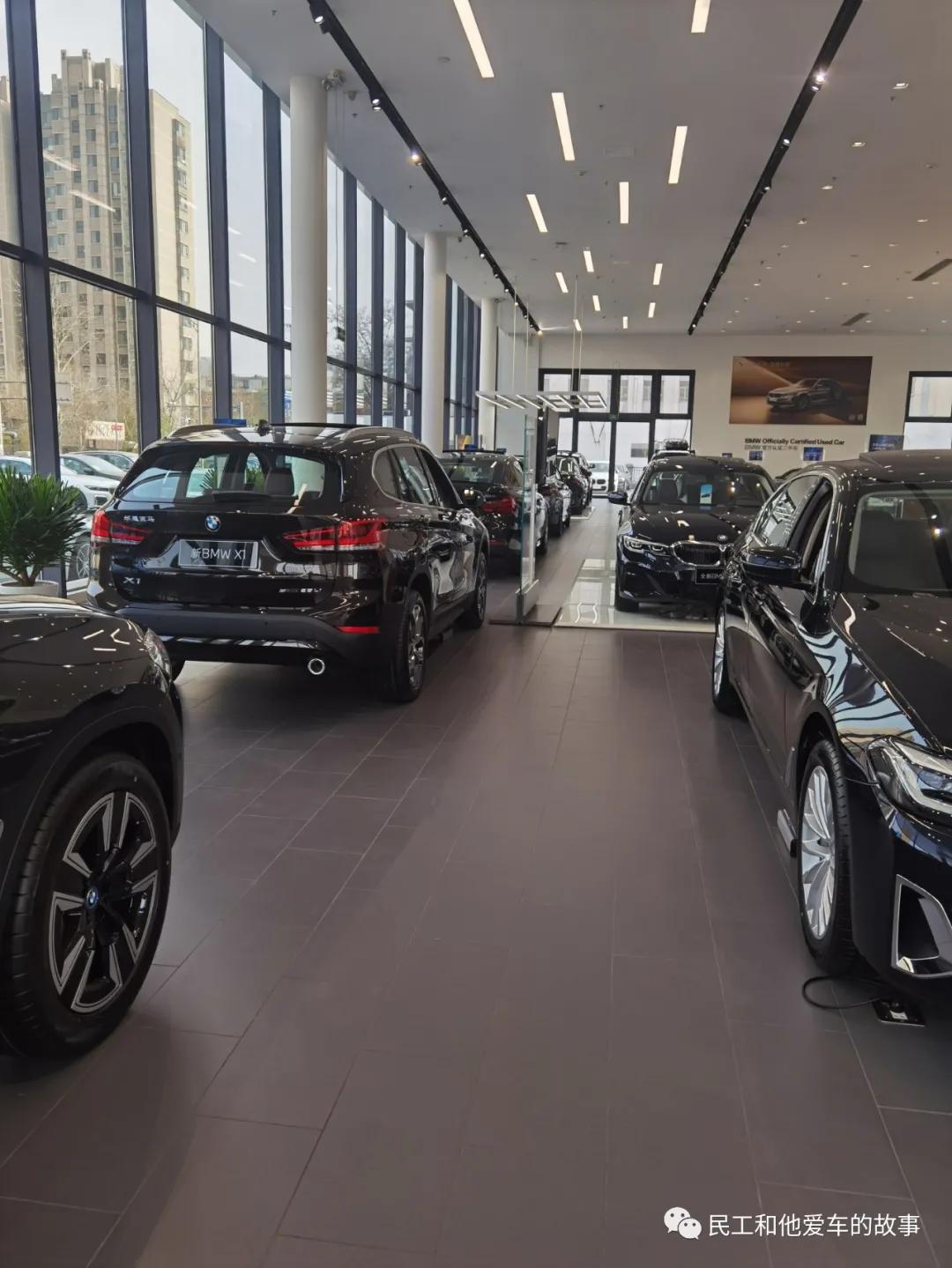 来宝马4s店看车,骏宝行宝马4s