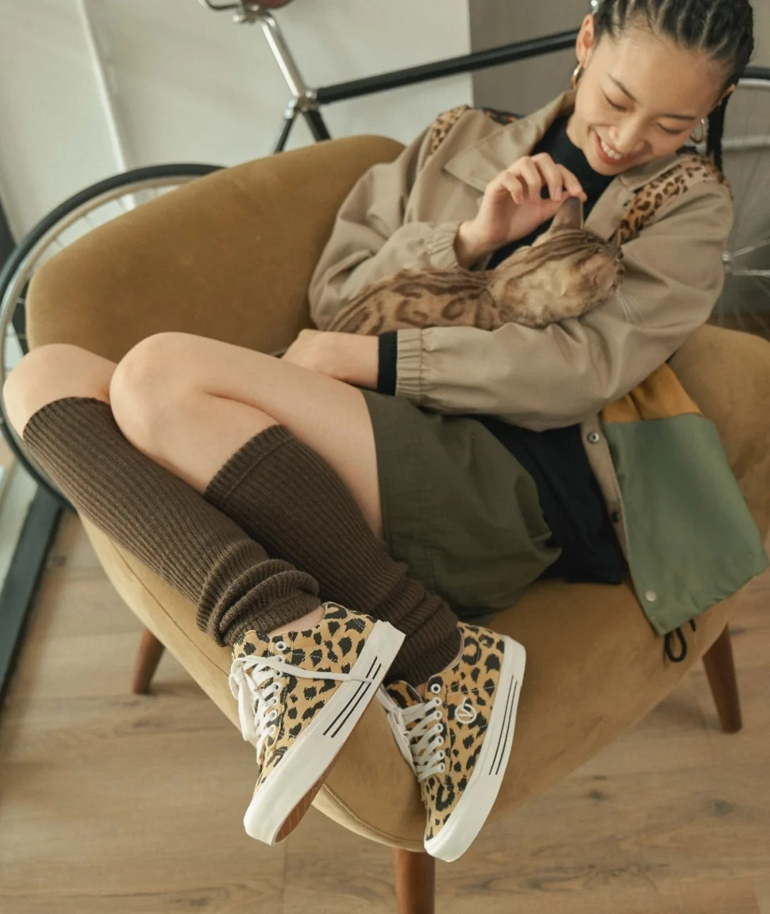 跟着抖音时尚穿搭博主学了一下,跟着博主打卡