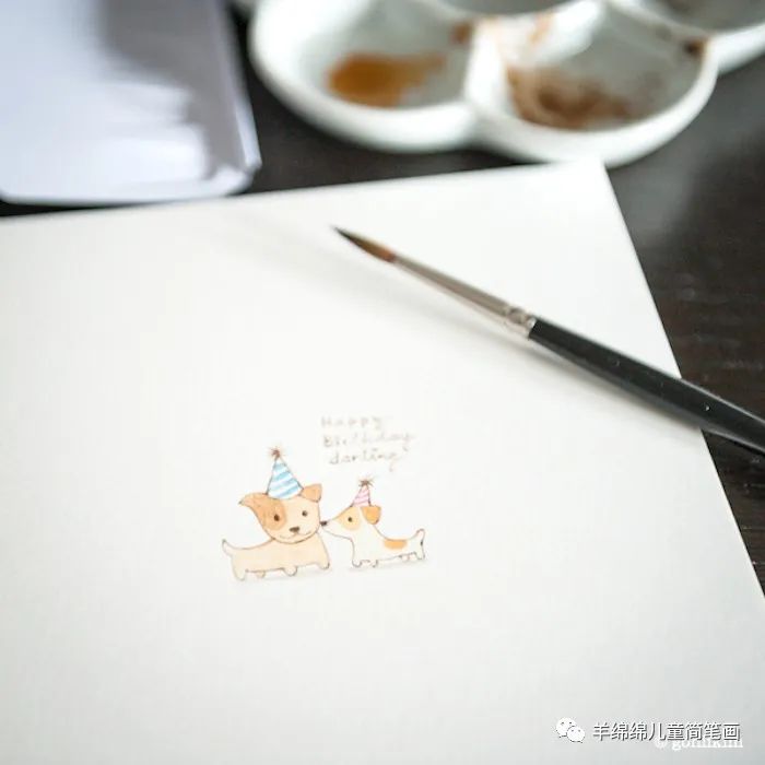 生日礼物简单又好看的生日贺卡,超级简单的手绘生日贺卡