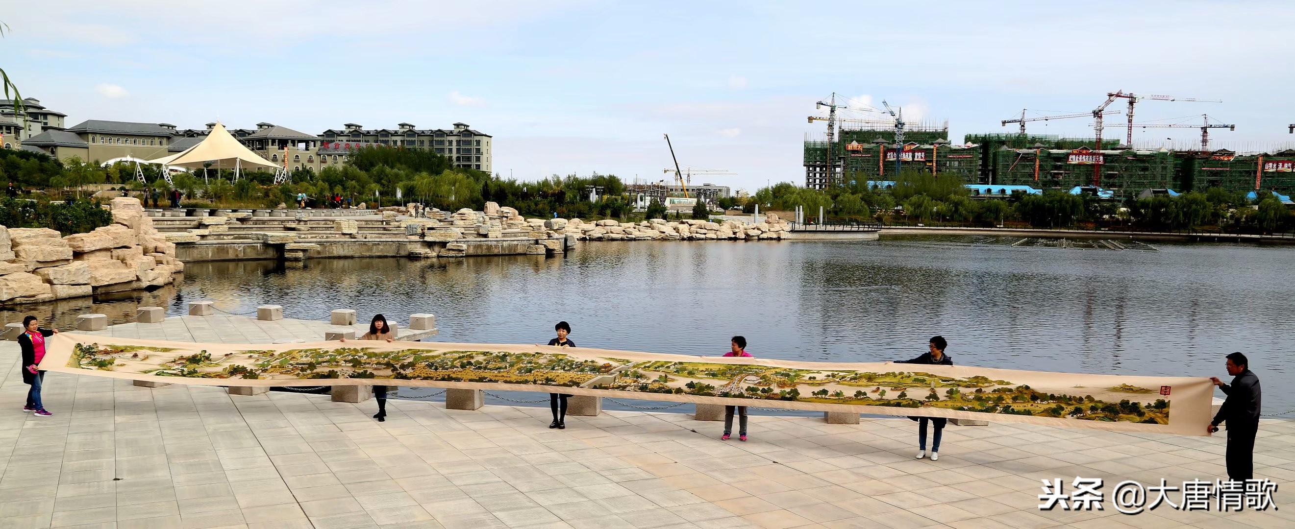 十字绣清明上河图完整照片,清明上河图十字绣真实视频