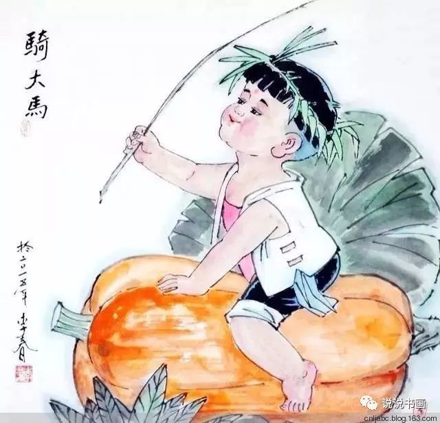中国儿童国画杰作,国画小儿童