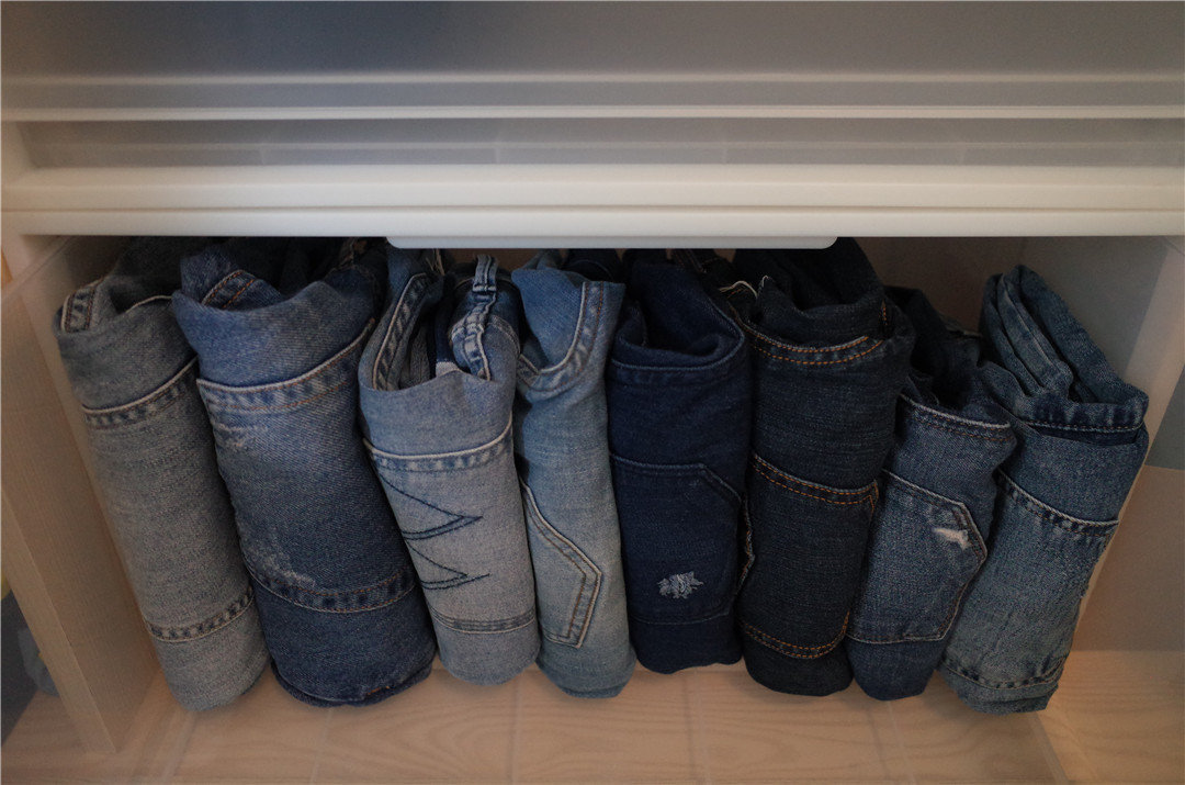衣物收纳加厚牛仔,换季的含羊毛的衣服怎么收纳