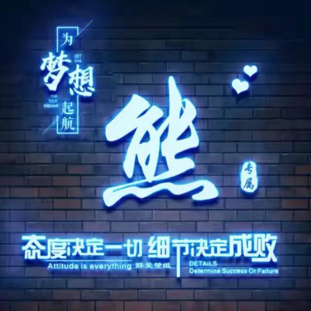 裸眼3d姓氏微信头像,3d逼格黄金透明微信头像姓氏