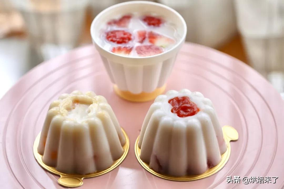 自制网红布丁果冻手工,100种简易懒人甜品布丁芒果