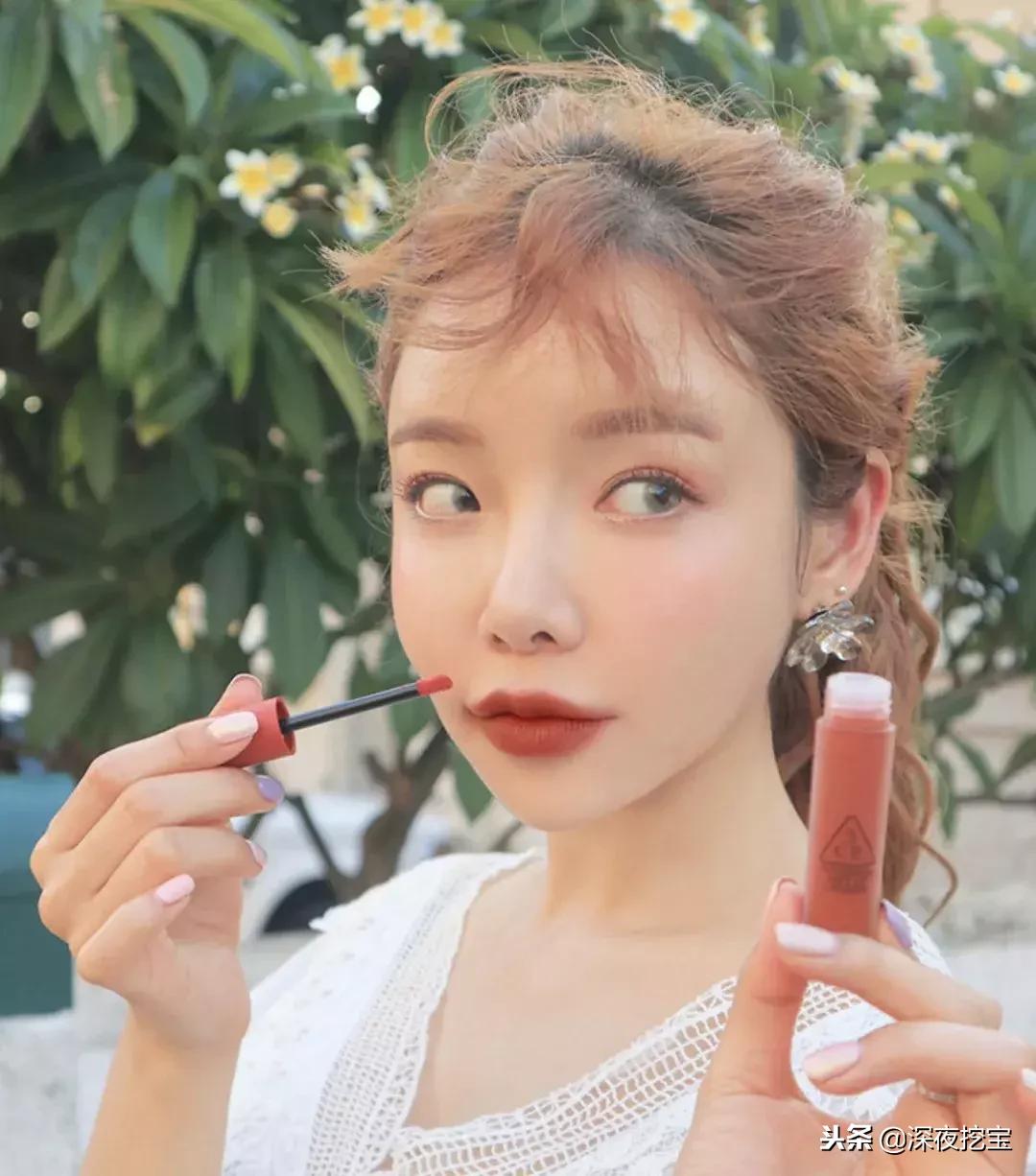 美妆3ce口红最火的几个色,韩妆口红3ce